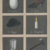  René Magritte, Der Schlüssel der Träume, 1930  Öl auf Leinwand, 81 x 60 cm Collection Hersaint © 2025 ProLitteris, Zürich Foto: Peter Schälchli, Zürich 