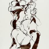 Harlekin mit Frau, 1. November 1992 © GALERIE GMURZYNSKA ZURICH