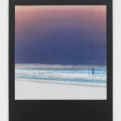       JOHANNES WOHNSEIFER     Negative Polaroid-Painting     2024     acrylic, UV print on MDF, aluminium frame powder-coated (RAL 9004 Signalschwarz)     122 x 100 cm