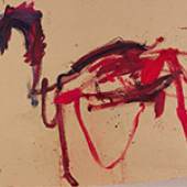 Martha Jungwirth* (geb. 1940) Das Trojanische Pferd, 2019 Öl auf Karton, auf Leinwand kaschiert; ungerahmt 120 x 200 cm