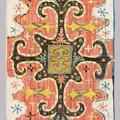 Kaitag Textile 98 x 48 cm (3' 3" x 1' 7") Caucasus, 18th century Starting bid: € 3,000