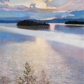  Akseli Gallen-Kallela, Seeblick, 1901  Foto: Finnische Nationalgalerie, Helsinki / Hannu Pakarinen 