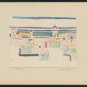 84 Paul Klee Südfranzösisches Seebad ǀ 1927 ǀ Lithographie 8/8 ǀ 41 x 50 cm Euro 700 