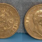  Los-Nr. 158 20 MARK 1889 -A- Wilhelm II Deutscher Aufrufpreis 500 €