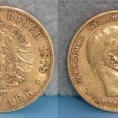  Los-Nr. 215 10 MARK 1878 -C- Wilhelm Deutscher Aufrufpreis 250 € ca. 275 $