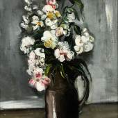 Maurice de Vlaminck, 1876 Paris "" 1958 Ruell-la-Gadelière BOUQUET DE FLEURS Öl auf Leinwand. 65 x 49,8 cm. Schätzpreis:	70.000 - 100.000 EUR