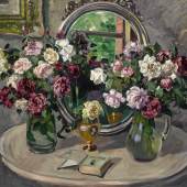 Lot 242, Alexander Gerasimov, Still Life with Flowers (est. £250,000-350,000)