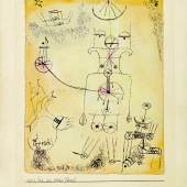 Lot 317 Paul Klee, The Strong P'rrrsch (est. £200,000-300,000)