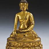  Lot 838: Buddha Shakyamuni, Tibet, 16./17. Jh., Erlös 16.500* Euro