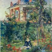 Edouard Manet Im Garten der Villa Bellevue, 1880
Öl auf Leinwand, 92 x 70 cm
Stiftung Sammlung E.G. Bührle, Zürich