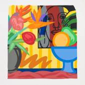 /  Revisit! Prints, Multiples and Drawings /  Tom Wesselmann: Mixed Bouquet with Leger 1993 Siebdruck auf papier