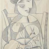 Pablo Picasso, Femme Assise (1938), 1982, Lithographie, 73,6 x 55,8 cm