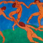 Der Tanz, 1910 260 x 391 cm Öl auf Leinwand
Leihgeber: Staatliche Eremitage St. Petersburg
© Succession H. Matisse /  VG Bild- Kunst, Bonn, 2007