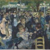 Pierre August Renoir Tanz im Moulin de la Galette Bal du Moulin de la Galette, 1876 
Musée d`Orsay, Paris legs Gustave Caillebotte, 1894 © Foto: Musee d`Orsay, bpk/RMN/Hervé Lewandowski