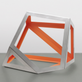 Richard DeaconCut & Fold #3, 2023Stainless steel128 x 180 x 126 cm | 50 ⅜ x 70 ⅞ x 49 ⅝ in