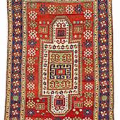 Sewan Kazak 240 x 157 cm (7' 10" x 5' 2") Armenia, late 19th century Starting bid: € 2,000