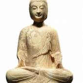 Sitzender Buddha. Dhyana Asana. Marmor mit Wurzelspuren. China, Sui-Dynastie (581-618 n. Chr.). H 40 cm.

Limit 3.800 &#8364;

Ergebnis 16.500 &#8364;
