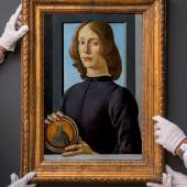 Sotheby’s to Auction Sandro Botticelli’s Young Man Holding a Roundel   One of the Greatest Renaissance Paintings Remaining in Private Hands   Estimated to Sell for in Excess of $80 Million During Sotheby’s Masters Week Auctions In January 2021 in New York