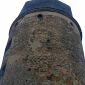 Wasserburg in Gommern, Bergfried vor der Restaurierung * Foto: Deutsche Stiftung Denkmalschutz/Wegner