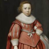 Cornelis Jonson v. Ceulen (1593 – 1661)  Porträt eines Jungen  Taxe: 25.000 – 30.000 Euro FINE ART
