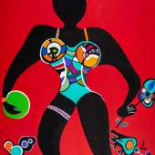 Sophie Wendlinger „BooZoo“ 2023, Acryl auf Leinwand, 160 x 120 cm, GALARTERY fine art, Innsbruck-AT Dublin-IE