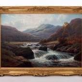 The River Llugwy, North Wales  Artist: William Mellor (1851-1931), Exhibitor:  Carnes Fine Art