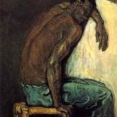 Cezanne Paul - Cezanne, Impressionismus. Der Afrikaner Scipio. Das Gemälde "Der Afrikaner Scipio" von Paul Cezanne als hochwertige, handgemalte Ölgemälde-Replikation. Quelle: www.oel-bild.de