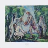Cezanne Paul - Cezanne, Biographie 1839 - 1906. Urteil des Paris Privatbesitz Motivformat: 49,9 x 60,5 cm (HxB). Bildmaterial: reisserbilder.at