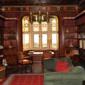 Augustus Pugin, The library of Pugin's own house in Ramsgate (c) fisheaters.com