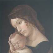 Mantegna Andrea 1431 - 1506   Maria mit dem schlafenden Kind Berlin, Staatl.Museen Preuß.Kulturbesitz - Gemäldegalerie. Bildmaterial: reisserbilder.at