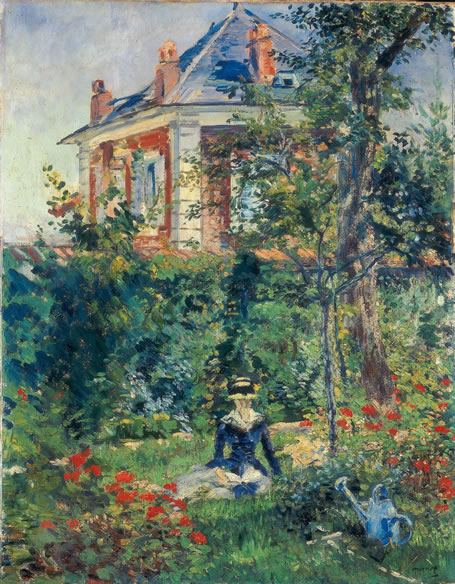 Edouard Manet Im Garten der Villa Bellevue